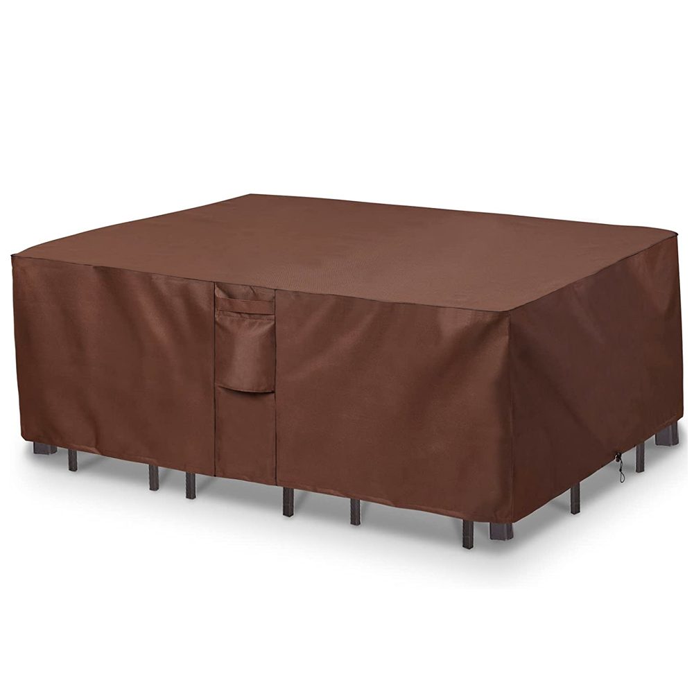 Outdoor Furniture Arhaus - สีน้ําตาล 420D HEAVY DUTY กันน้ํากลางแจ้ง Patio