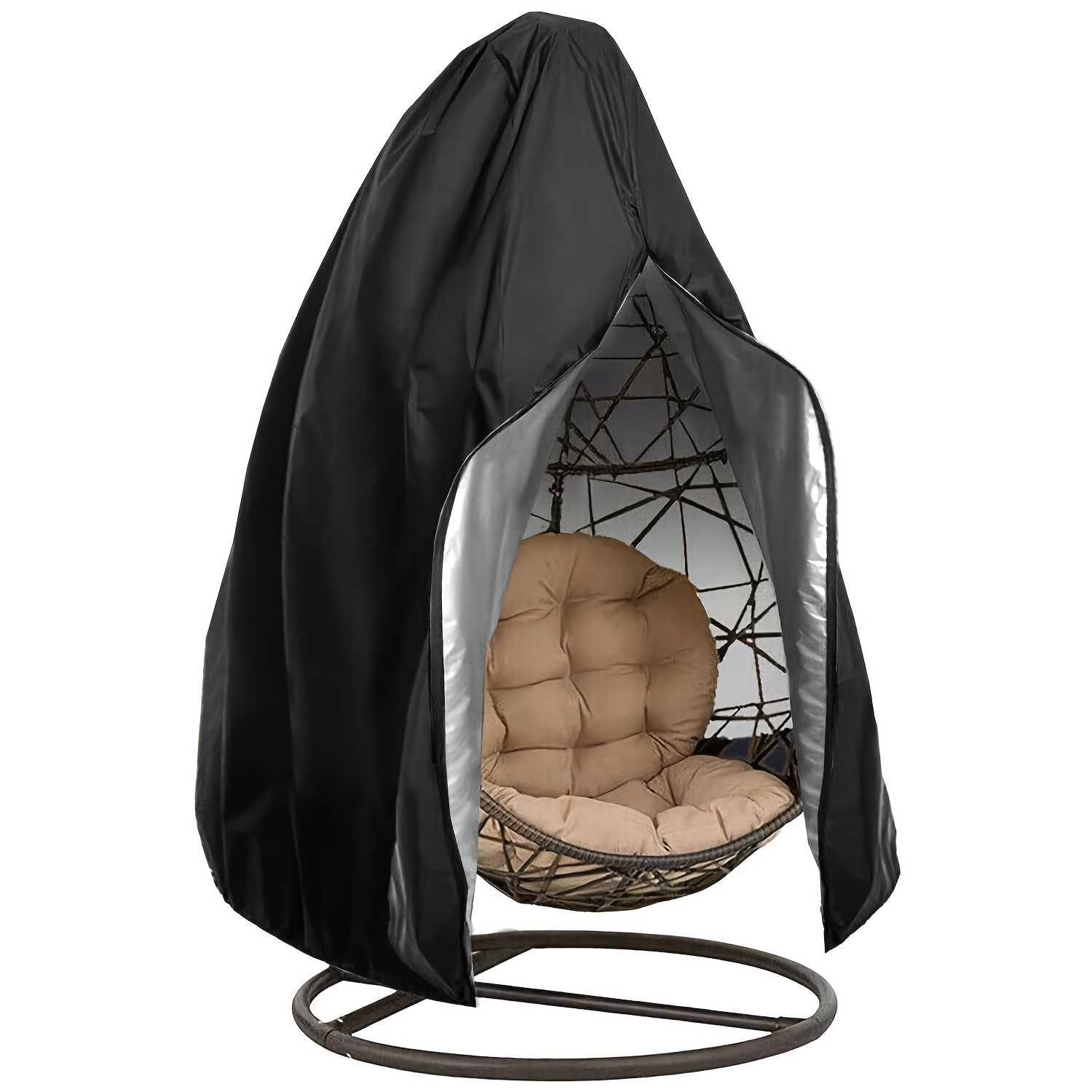 Hanging Egg Chair - ผ้าคลุมเก้าอี้ไข่แบบแขวน 1 ชิ้น ผ้าอ๊อกซ์ฟอร์ด 210D ป้องกันรังสียูวี