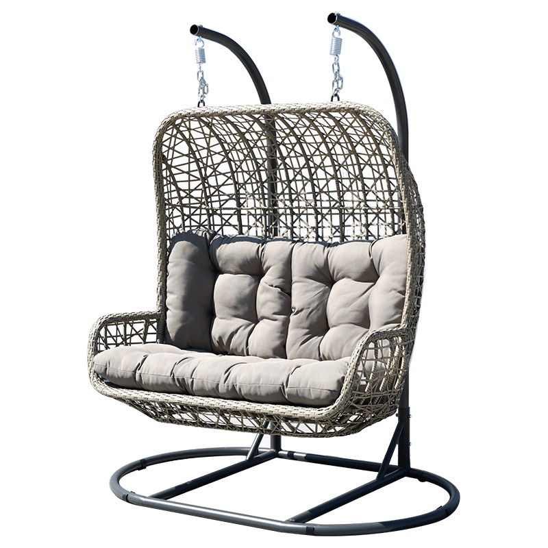 Garden Swing Chair - เก้าอี้แขวนคู่สำหรับสวนหรือระเบียงกลางแจ้ง 2 ที่นั่ง