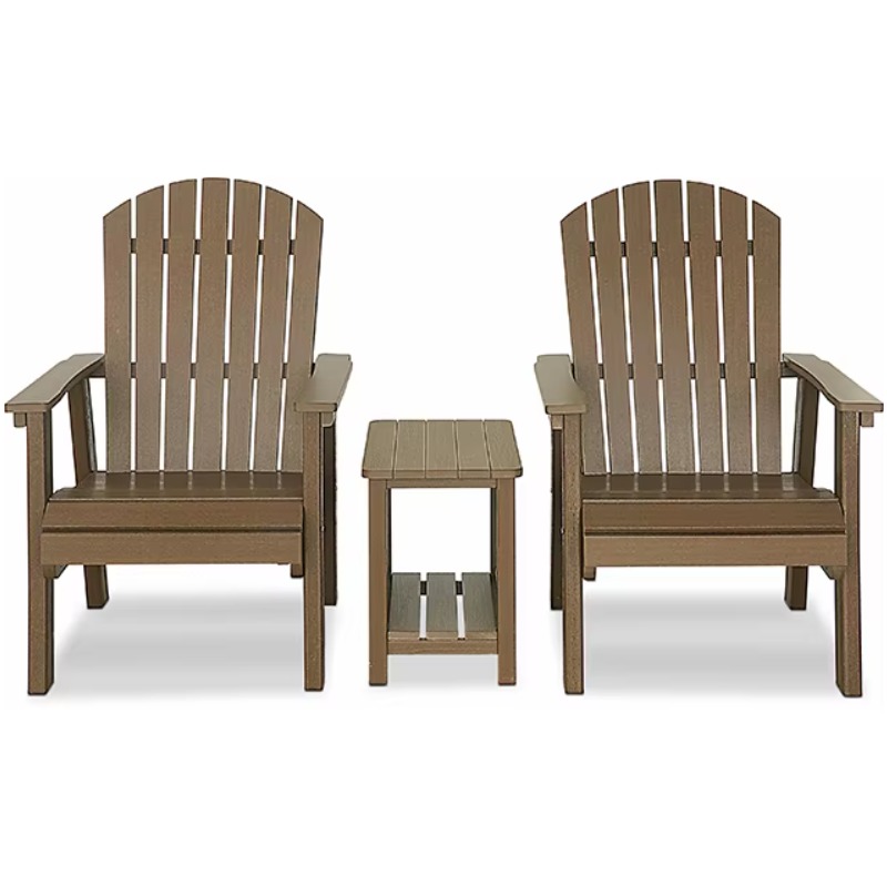 Outdoor Furniture Recycled Plastic - เฟอร์นิเจอร์พลาสติกรีไซเคิล PARSETT สำหรับกลางแจ้ง เก้าอี้พักผ่อนพนักพิงสูงสำหรับสโมสรเรือยอชท์ และโต๊ะ