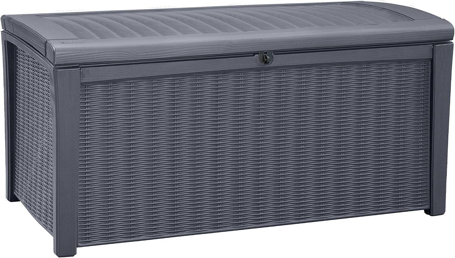 Outdoor Furniture With Storage For Cushions - กล่องเก็บของกลางแจ้งขนาด 110 แกลลอน พร้อมกุญแจล็อค กันน้ำ ทำจากเรซิ่น