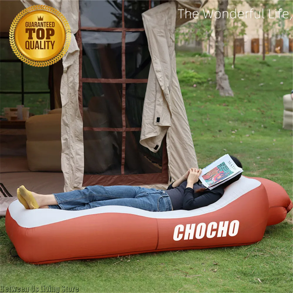 Outdoor Furniture Arhaus - เตียงโซฟาเป่าลมสุดหรู - ดีไซน์ไม่ม้วนกว้างพิเศษสําหรับชายหาด สวน และในร่ม |