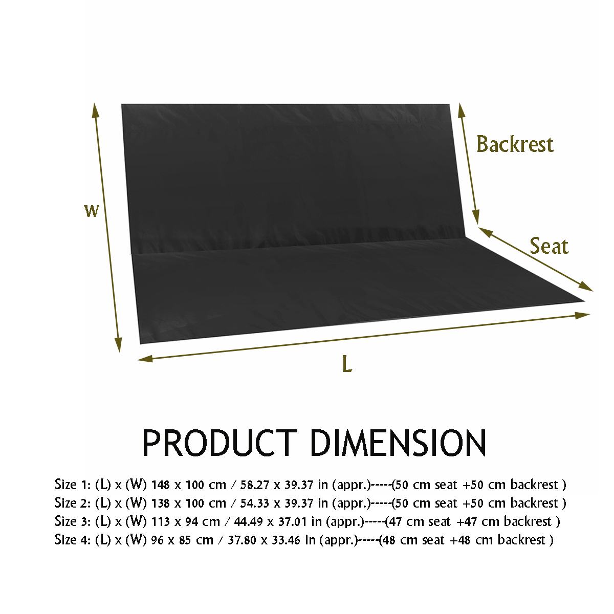 Outdoor Furniture Rocking Chair - 2/3ที่นั่ง Swing เก้าอี้ Bench เปลี่ยนกันน้ำสวนกลางแจ้ง Swing