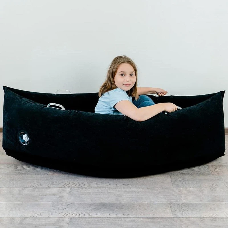 โซฟาเป่าลม PVC แบบพับได้ เก้าอ - Outdoor Furniture Rocking Chair บทวิจารณ์และราคา