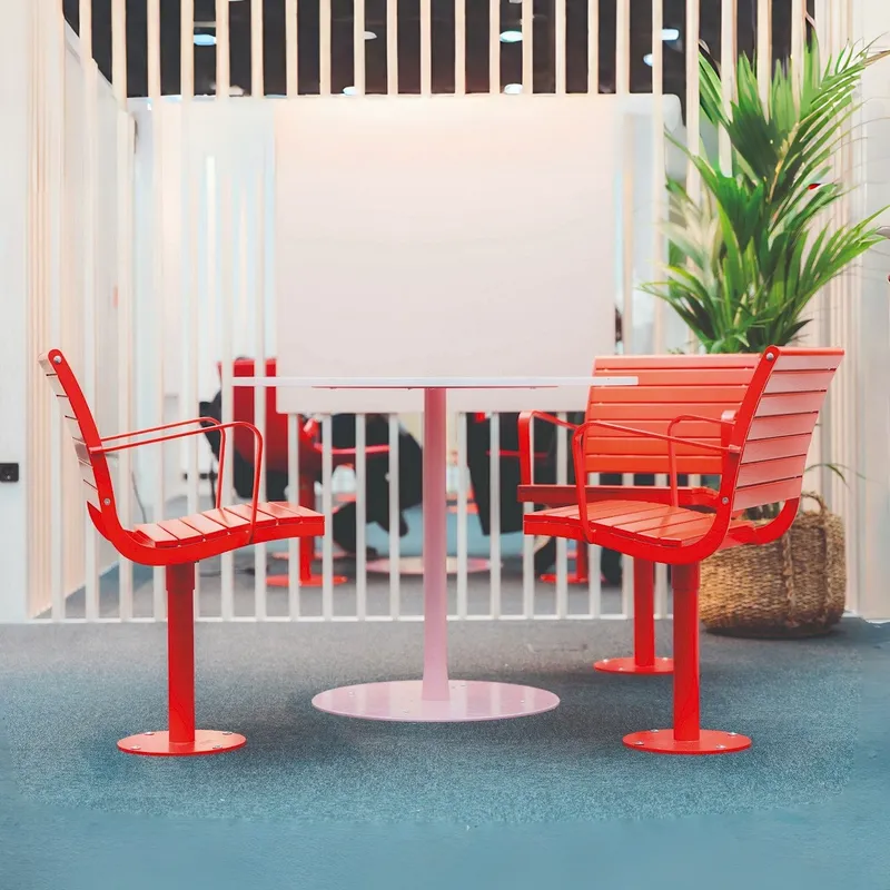 ชุดโต๊ะและเก้าอี้ไม้สำหรับสวนส - Outdoor Furniture Yellow บทวิจารณ์และราคา