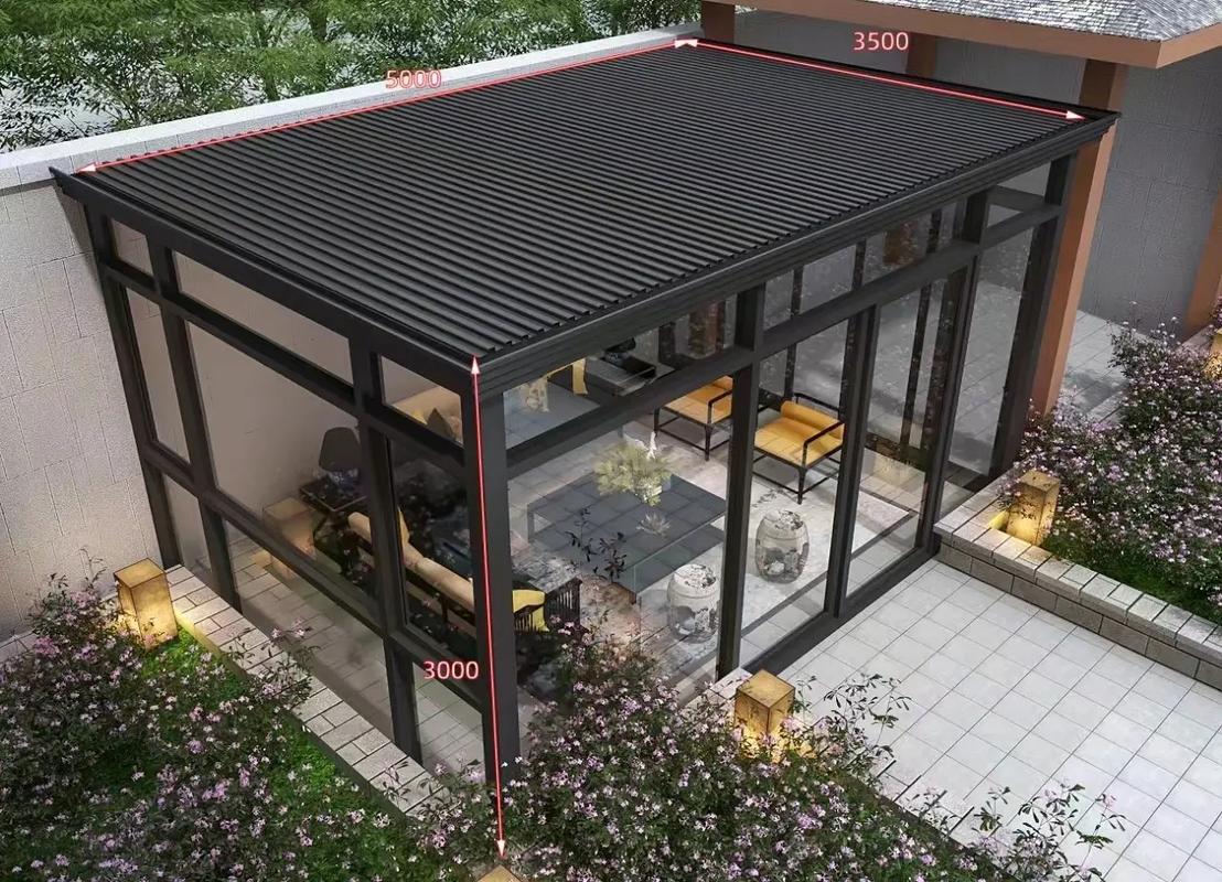 ศาลาอะลูมิเนียมแบบกำหนดเองได้  - Outdoor Furniture Aluminium บทวิจารณ์และราคา
