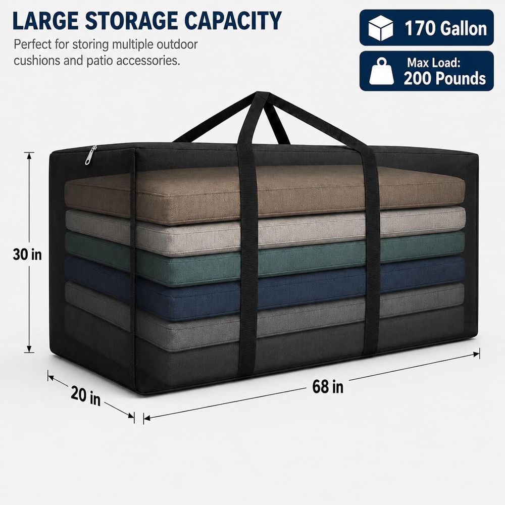 ถุงเก็บเบาะรองนั่งสำหรับลานบ้า - Outdoor Furniture With Storage For Cushions บทวิจารณ์และราคา