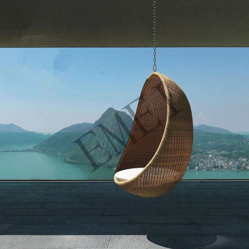 เก้าอี้แขวนสำหรับพักผ่อนกลางแจ - Hanging Egg Chair บทวิจารณ์และราคา