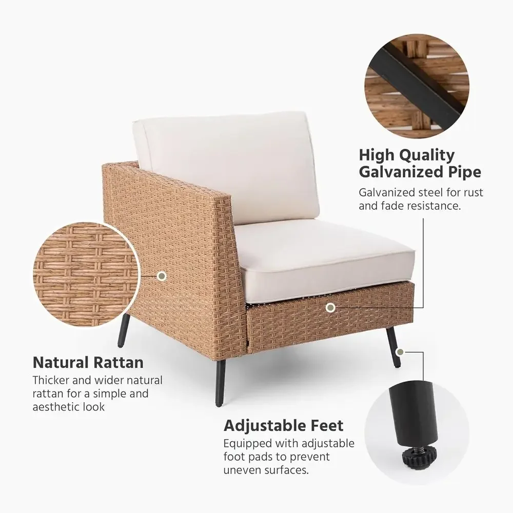 ชุดเฟอร์นิเจอร์ลานกลางแจ้ง 6 ช - Outdoor Furniture With Storage For Cushions บทวิจารณ์และราคา