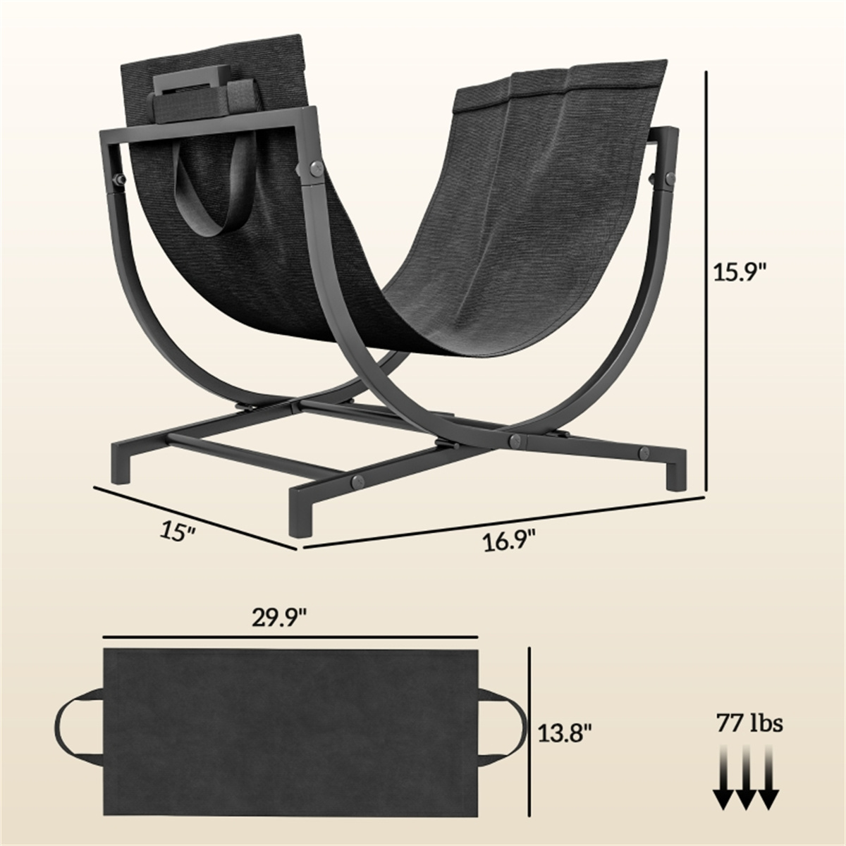 ชั้นวางฟืนสำหรับเฟอร์นิเจอร์กล - Outdoor Furniture Heavy Duty บทวิจารณ์และราคา