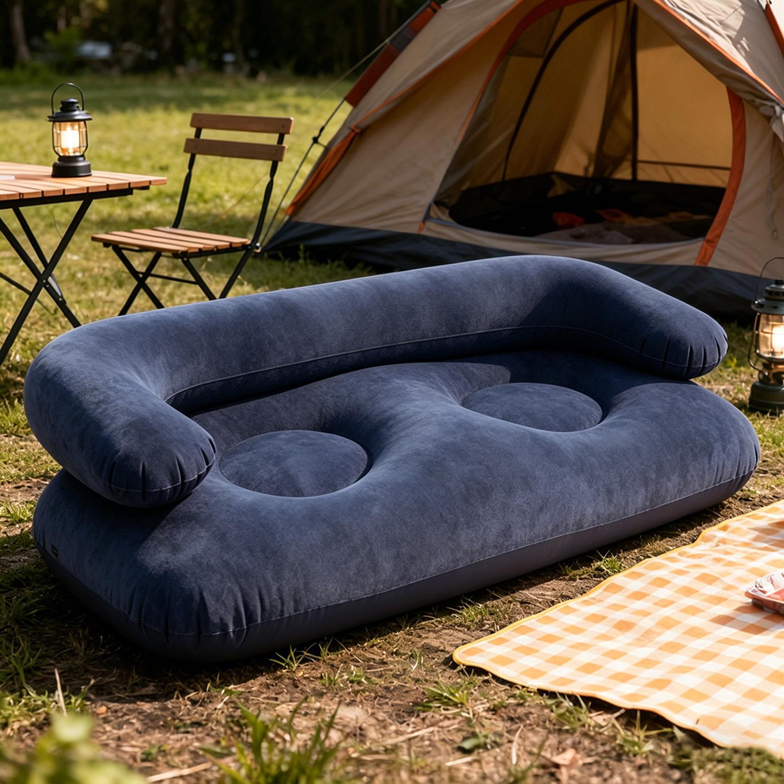 โซฟาเป่าลมคู่แบบสองที่นั่ง โซฟ - Outdoor Furniture Heavy Duty บทวิจารณ์และราคา