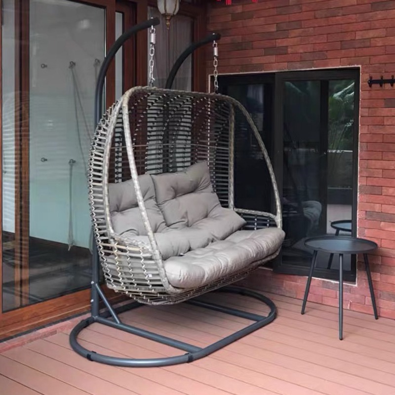 เก้าอี้แขวนคู่สำหรับสวนหรือระเ - Garden Swing Chair บทวิจารณ์และราคา