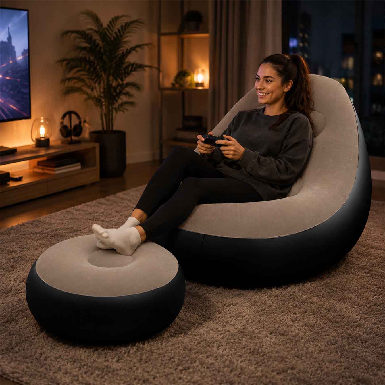 เก้าอี้เป่าลมสำหรับผู้ใหญ่, เก - Outdoor Furniture Arhaus บทวิจารณ์และราคา