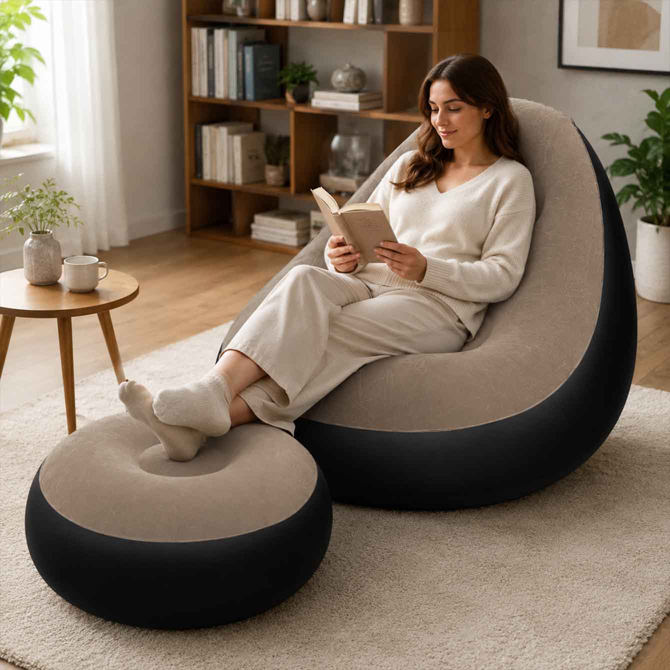 เก้าอี้เป่าลมสำหรับผู้ใหญ่, เก - Outdoor Furniture Arhaus บทวิจารณ์และราคา