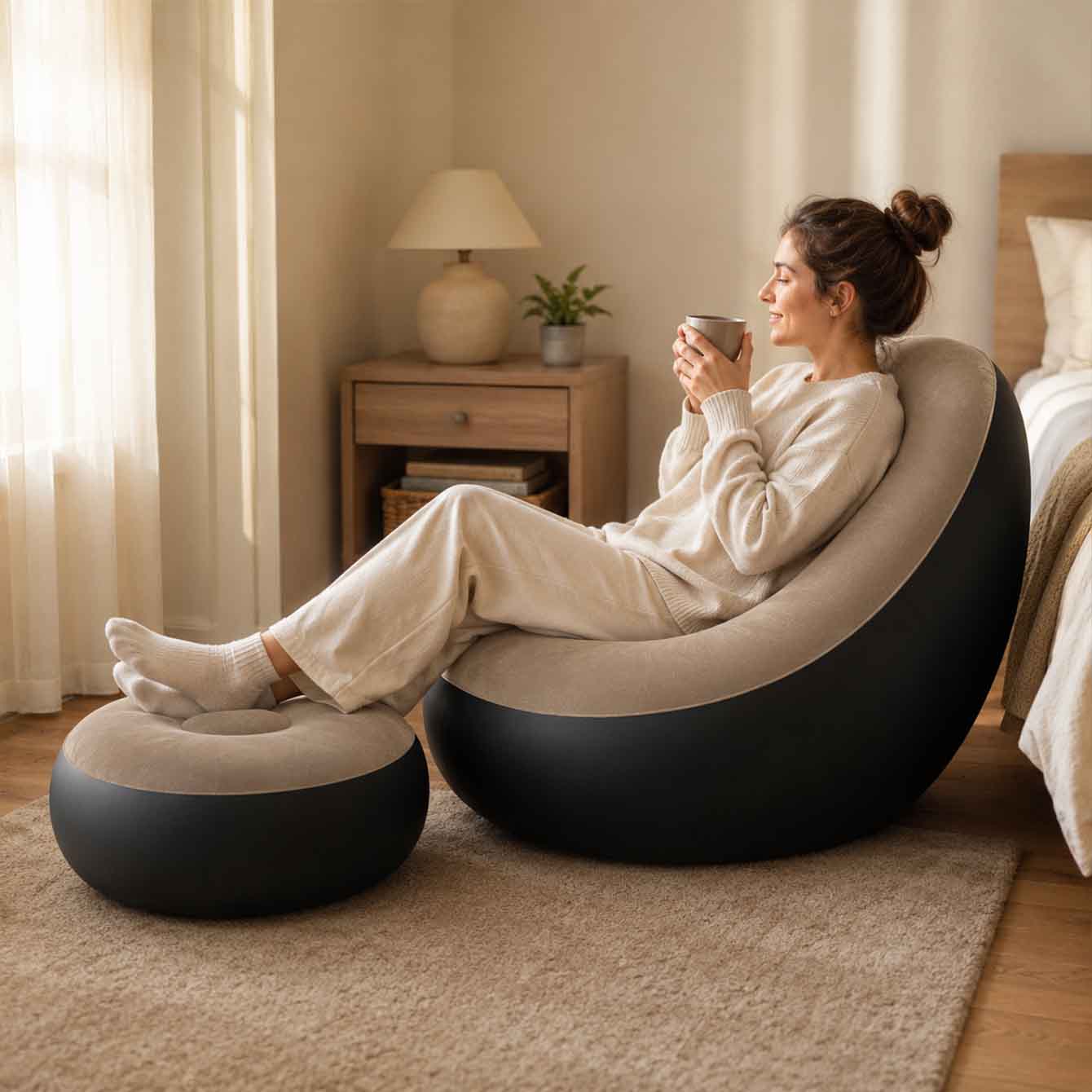 เก้าอี้เป่าลมสำหรับผู้ใหญ่, เก - Outdoor Furniture Arhaus บทวิจารณ์และราคา
