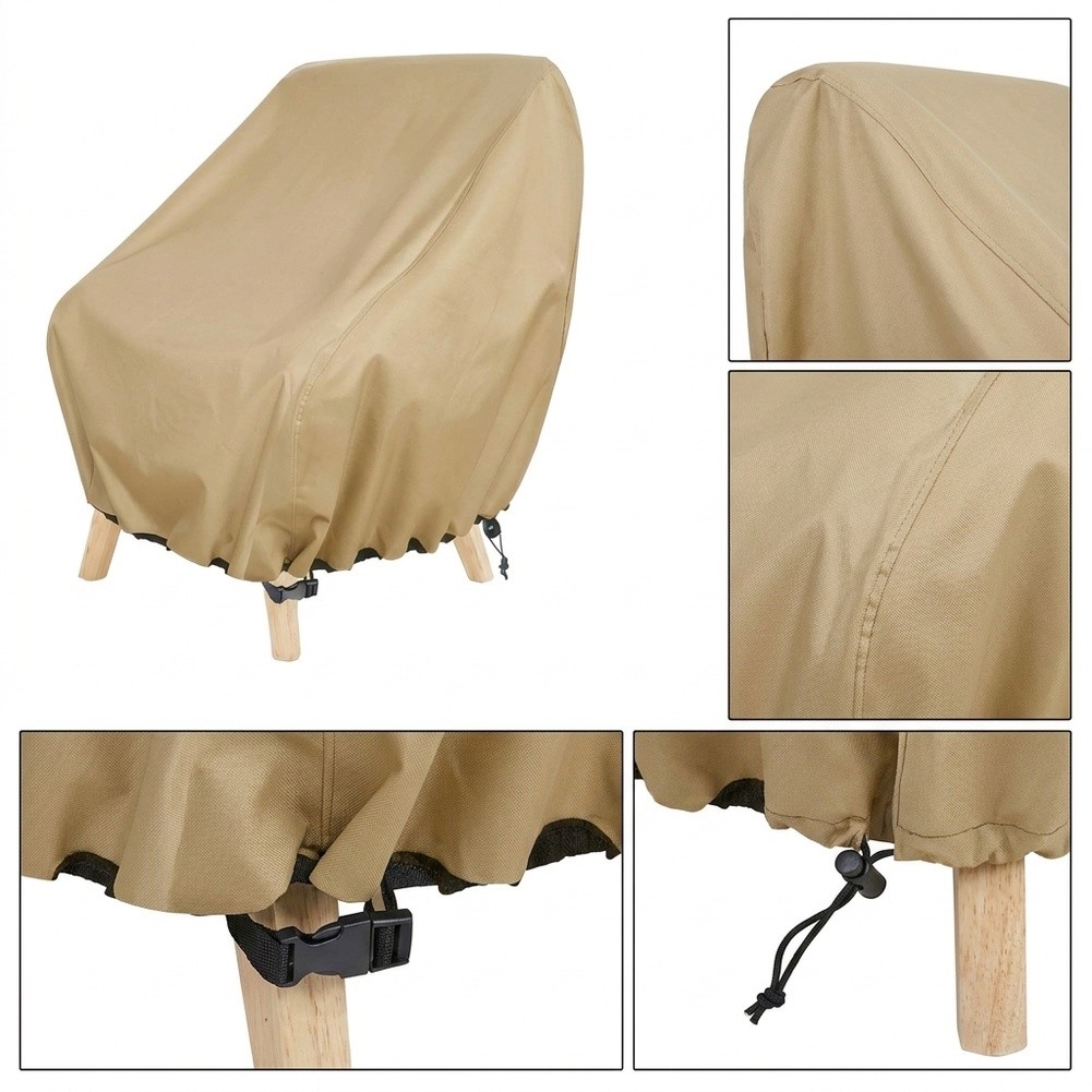 ผ้าคลุมเก้าอี้สนามกันน้ำ สำหรั - Outdoor Furniture With Covers บทวิจารณ์และราคา