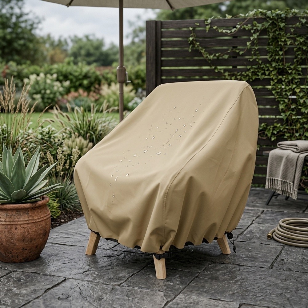 ผ้าคลุมเก้าอี้สนามกันน้ำ สำหรั - Outdoor Furniture With Covers บทวิจารณ์และราคา