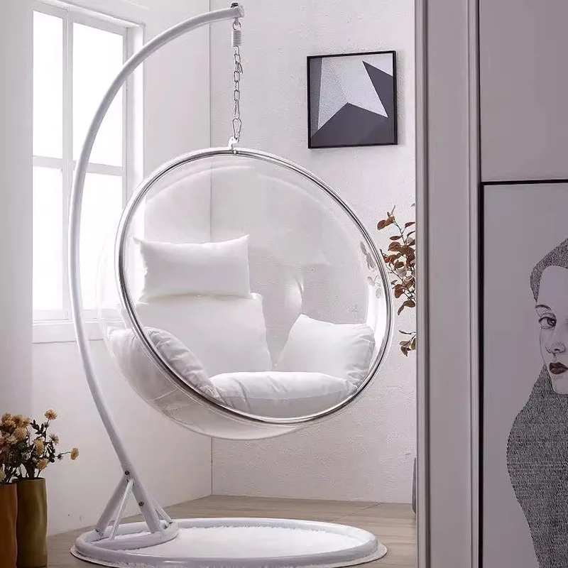 เก้าอี้แขวนทรงไข่แบบโปร่งใส สไ - Hanging Egg Chair บทวิจารณ์และราคา