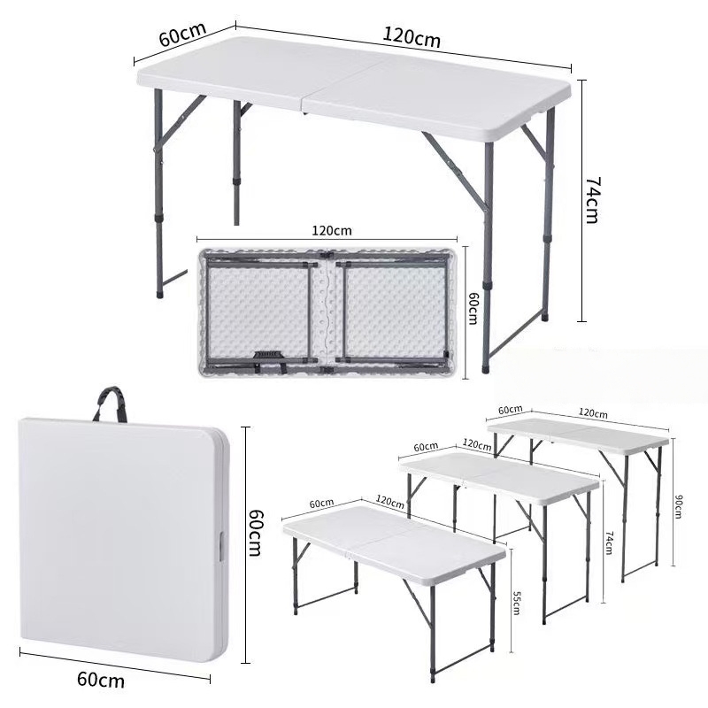 โต๊ะพลาสติกพับได้น้ำหนักเบา ขา - Outdoor Furniture For Sale บทวิจารณ์และราคา
