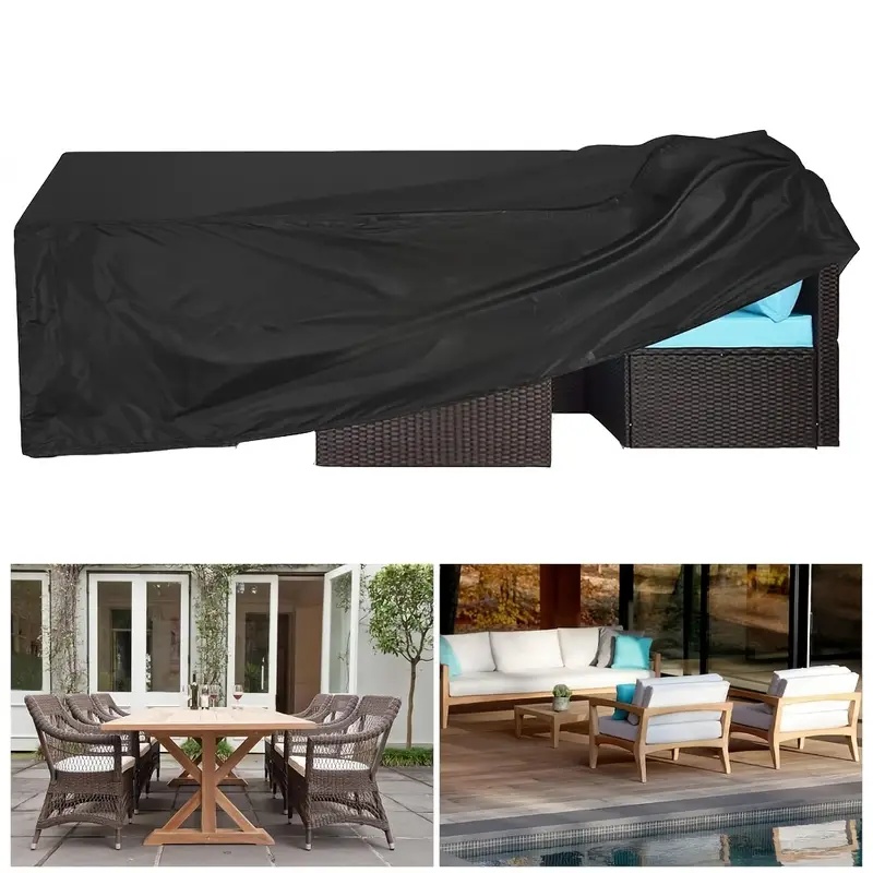 ผ้าคลุมเฟอร์นิเจอร์สวนกันลมอย่ - Outdoor Furniture Heavy Duty บทวิจารณ์และราคา