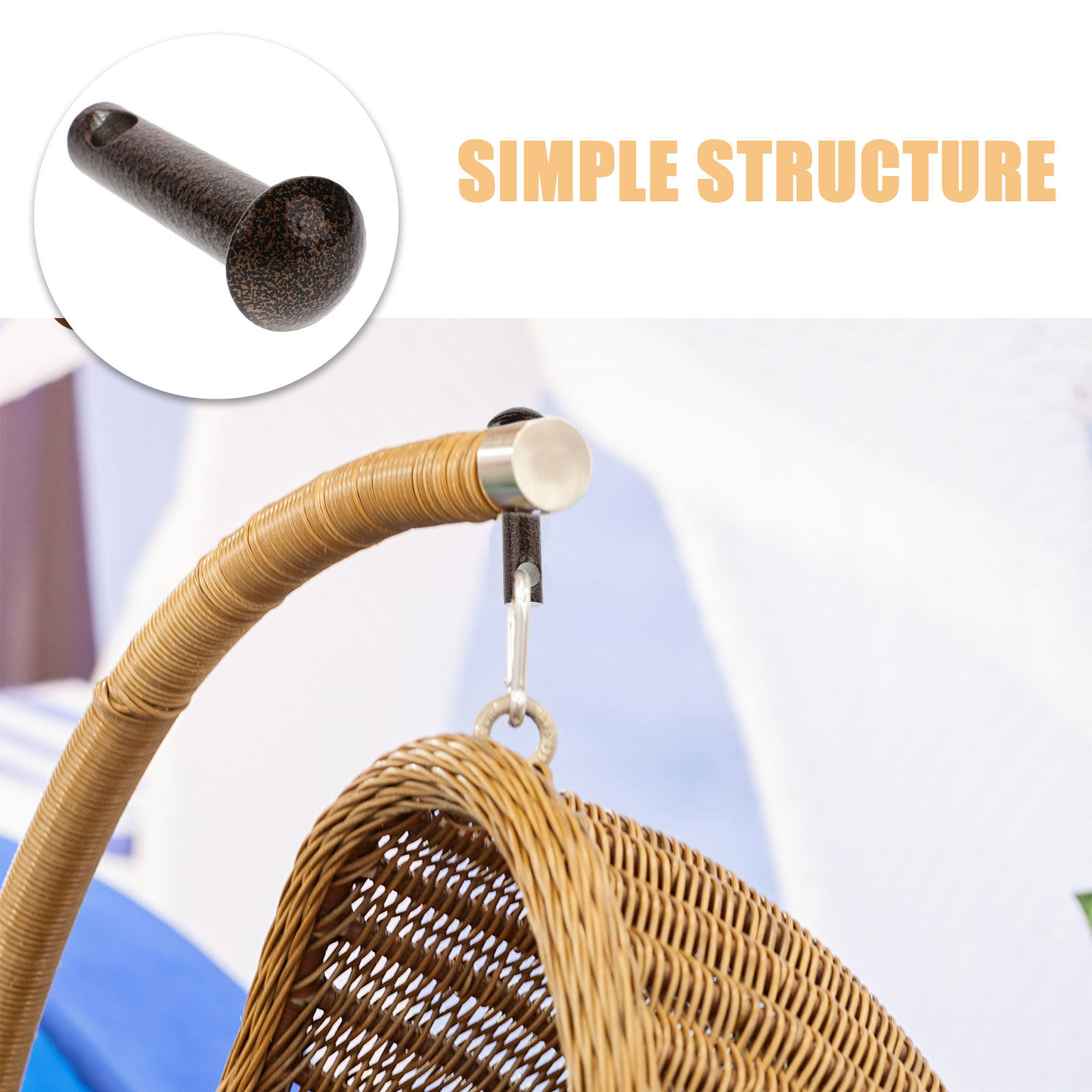 2 ชิ้น ข้อต่อพินสำหรับเก้าอี้แ - Outdoor Furniture Heavy Duty บทวิจารณ์และราคา
