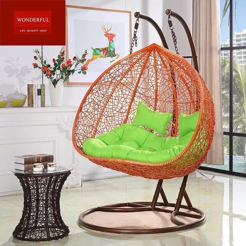 เก้าอี้แขวนทรงไข่หวายสองที่นั่ - Hanging Egg Chair บทวิจารณ์และราคา