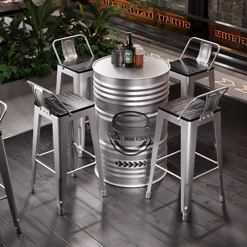 โต๊ะบาร์สไตล์อินดัสเทรียลจากถั - Outdoor Furniture Oil บทวิจารณ์และราคา