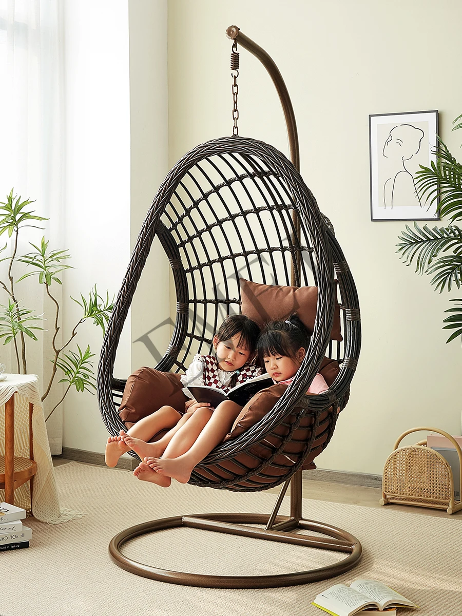 เก้าอี้หวายแบบแขวนสำหรับในบ้าน - Garden Swing Chair บทวิจารณ์และราคา