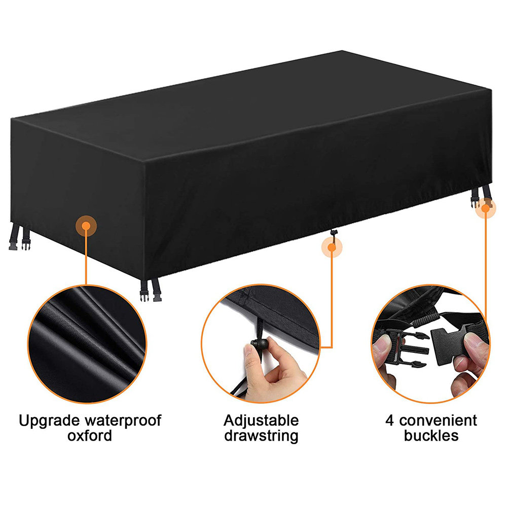 ผ้าคลุมโต๊ะสวนกันน้ำ ผ้าอ๊อกซ์ - Outdoor Furniture Heavy Duty บทวิจารณ์และราคา