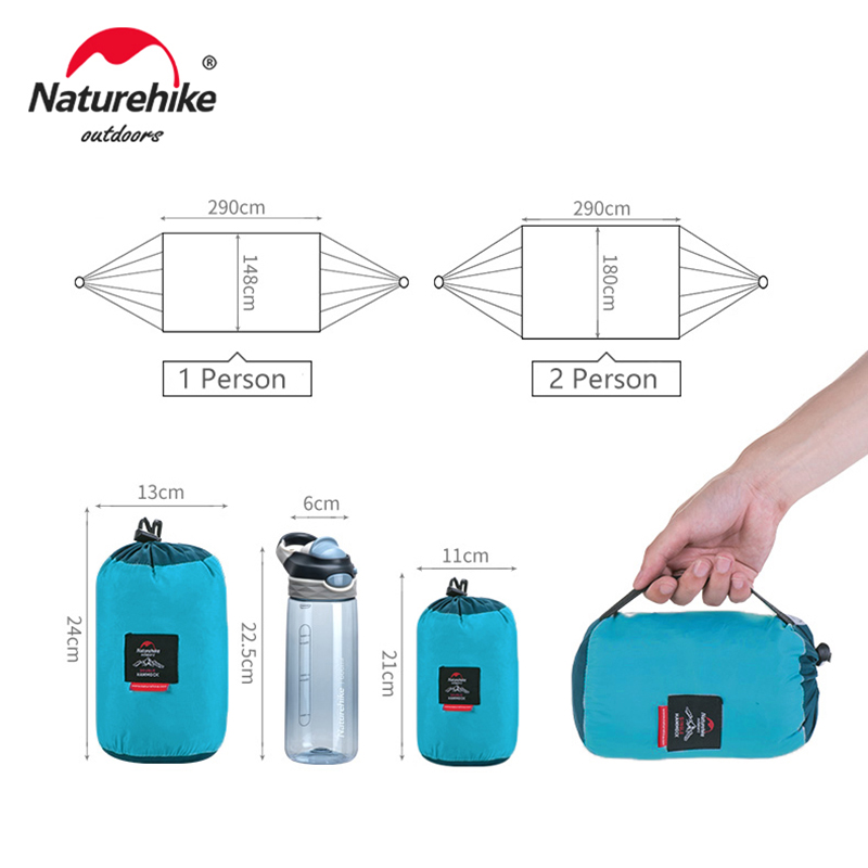 Naturehike เปลญวน 1 2 คนเบามาก - Camping Cot Foldable บทวิจารณ์และราคา