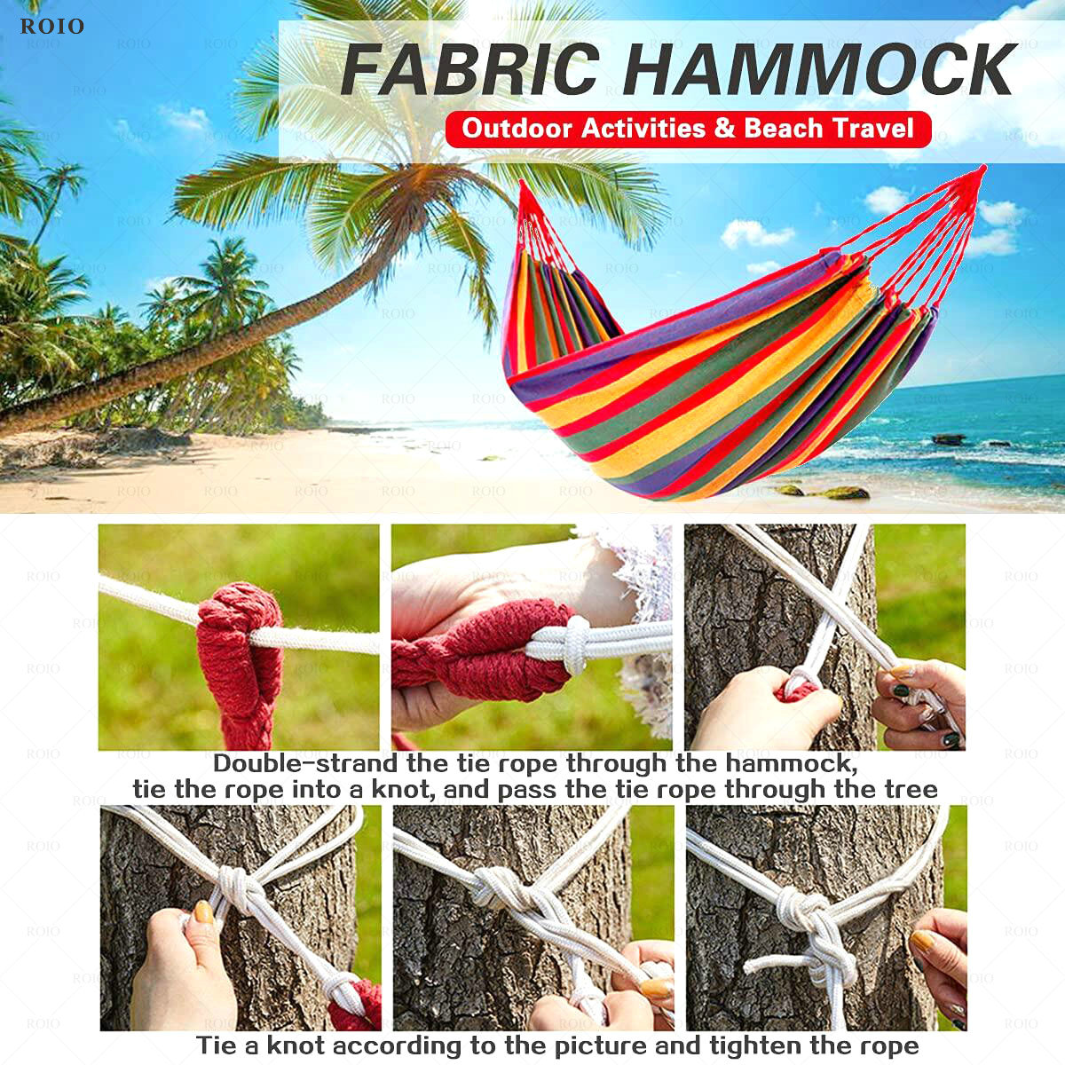 เปลญวนสำหรับตั้งแคมป์ ผ้าแคนวา - Outdoor Furniture Rocking Chair บทวิจารณ์และราคา