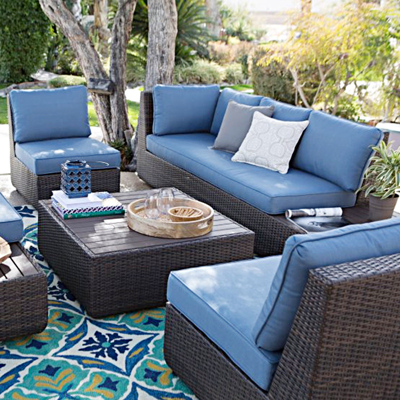 โซฟากลางแจ้ง ลานบ้านหวาย โรงแร - Outdoor Furniture For Sale บทวิจารณ์และราคา
