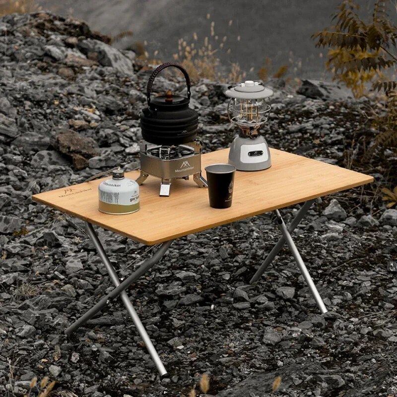 โต๊ะไม้ไผ่2/3ปีนเขาโต๊ะพับได้พ - Outdoor Furniture Australia บทวิจารณ์และราคา