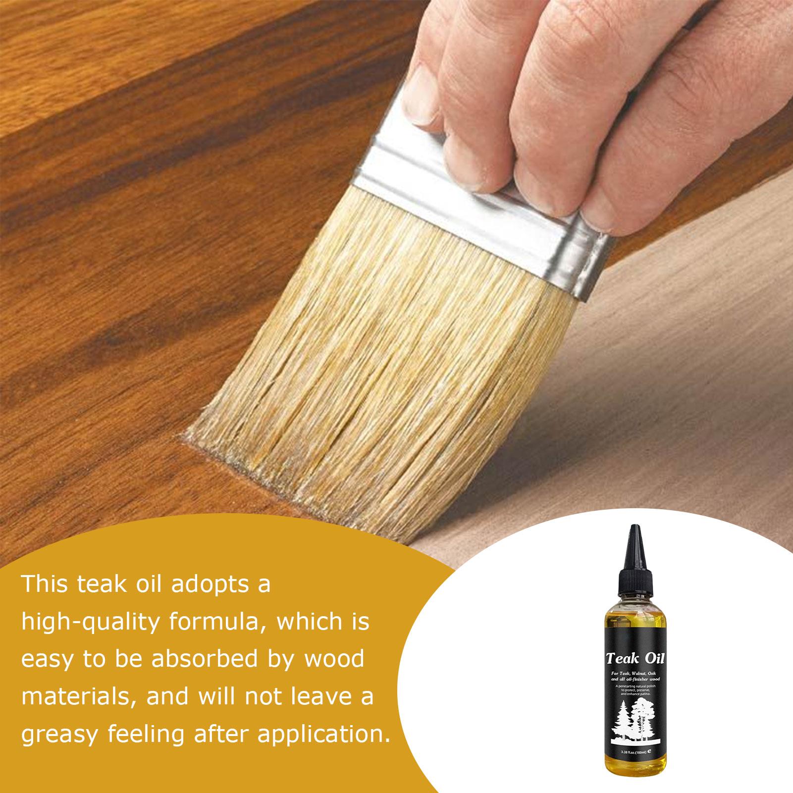 น้ำยาบำรุงเฟอร์นิเจอร์ 100 มล. - Outdoor Furniture Oil บทวิจารณ์และราคา