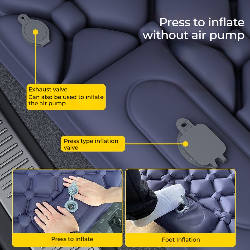 คุณภาพสูง Auto Inflatable เตีย - Camping Cot Foldable บทวิจารณ์และราคา