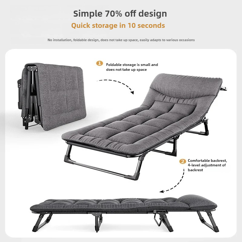 3-in-1 แบบพกพาCamping Cotเตียง - Camping Cot Foldable บทวิจารณ์และราคา