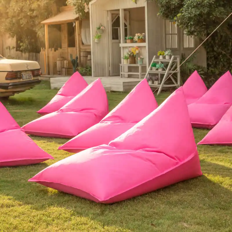 โซฟาสีชมพู สีเหลือง สีขาว กันน - Outdoor Furniture Yellow บทวิจารณ์และราคา