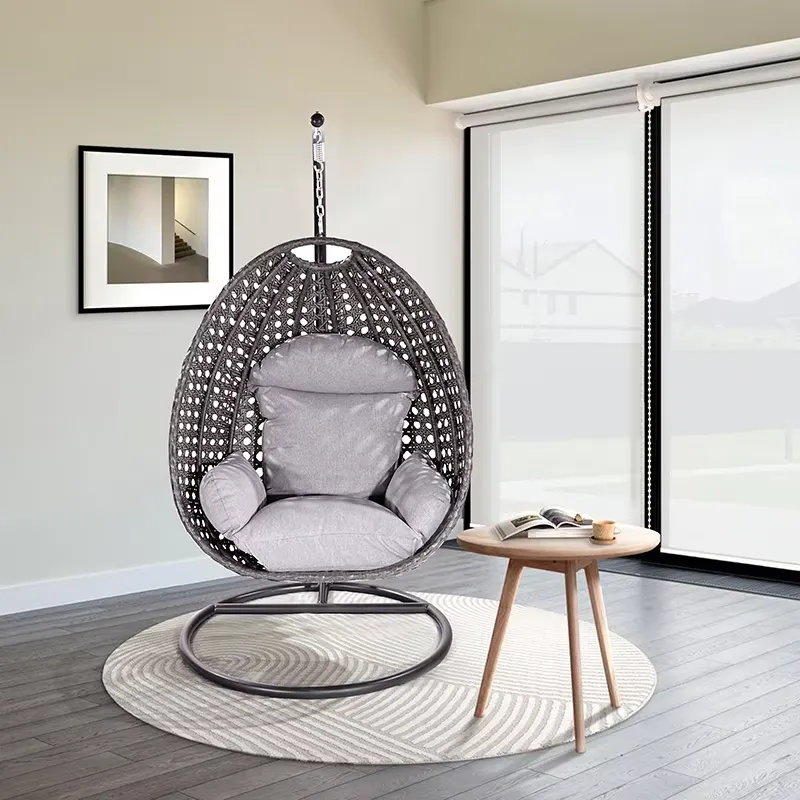 เฟอร์นิเจอร์แขวนสวนหวายโลหะทัน - Hanging Egg Chair บทวิจารณ์และราคา