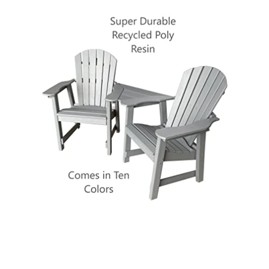 ชุดโต๊ะรับประทานอาหาร 2 ที่นั่ - Outdoor Furniture Recycled Plastic บทวิจารณ์และราคา