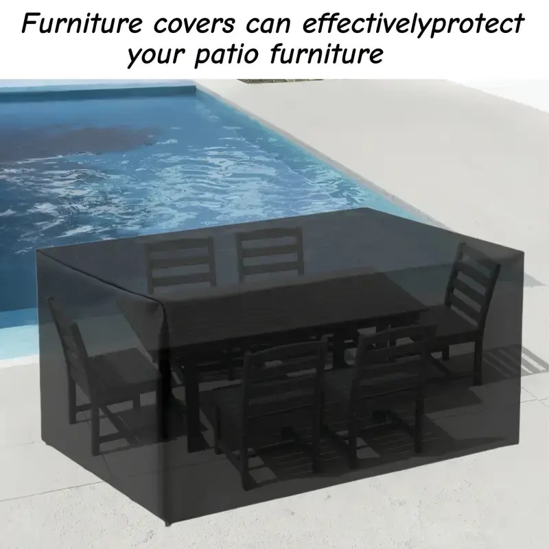 ผ้าคลุมเฟอร์นิเจอร์สวนกันลมอย่ - Outdoor Furniture Heavy Duty บทวิจารณ์และราคา